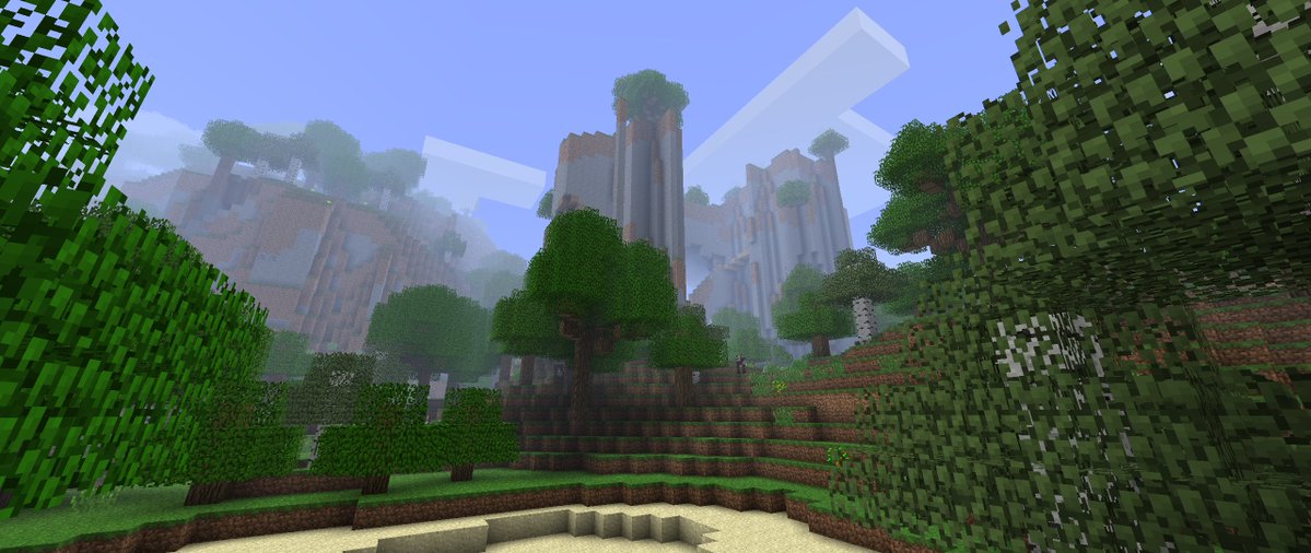 4evrArmd's tweet photo. old minecraft is so pretty https://t.co/r0ndnNCCiB