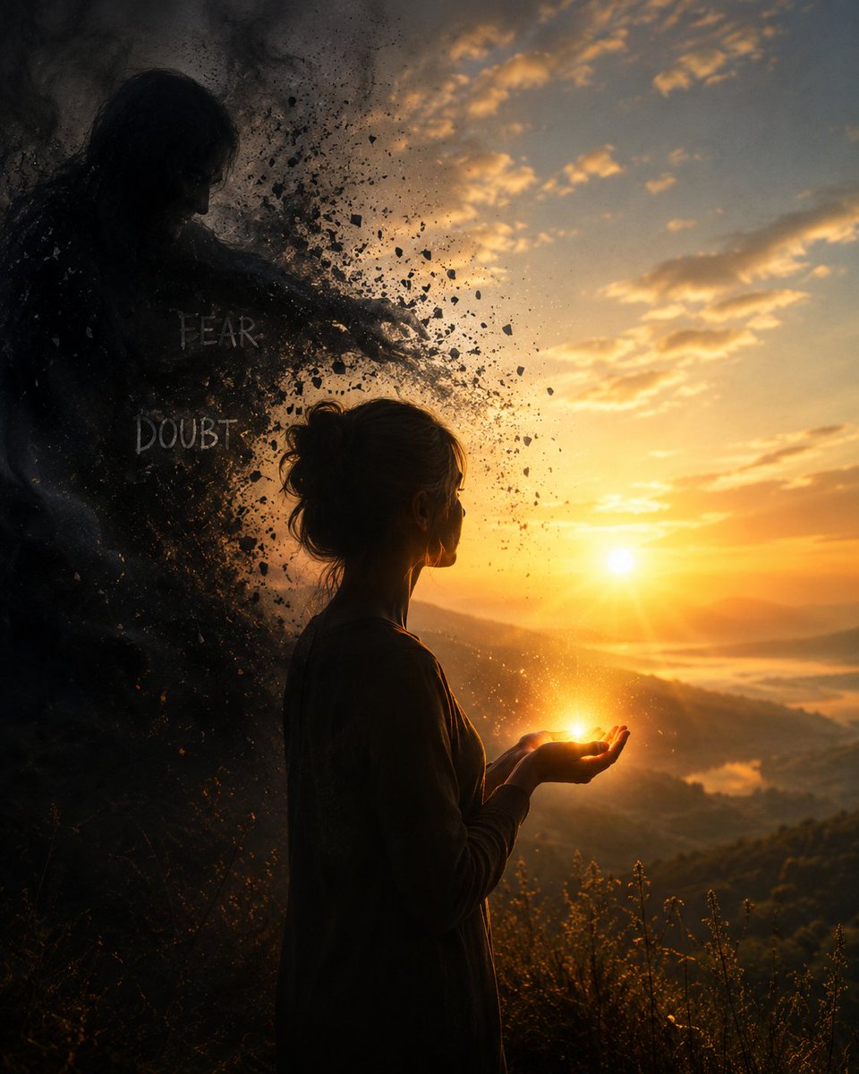 jaydee42's tweet photo. as the light arrives
it dawns on me all at once
i feel different
the dark claimed my fear and doubt
leaving new hope in my hands

#vss365 #dawn https://t.co/nKfC0p9urf