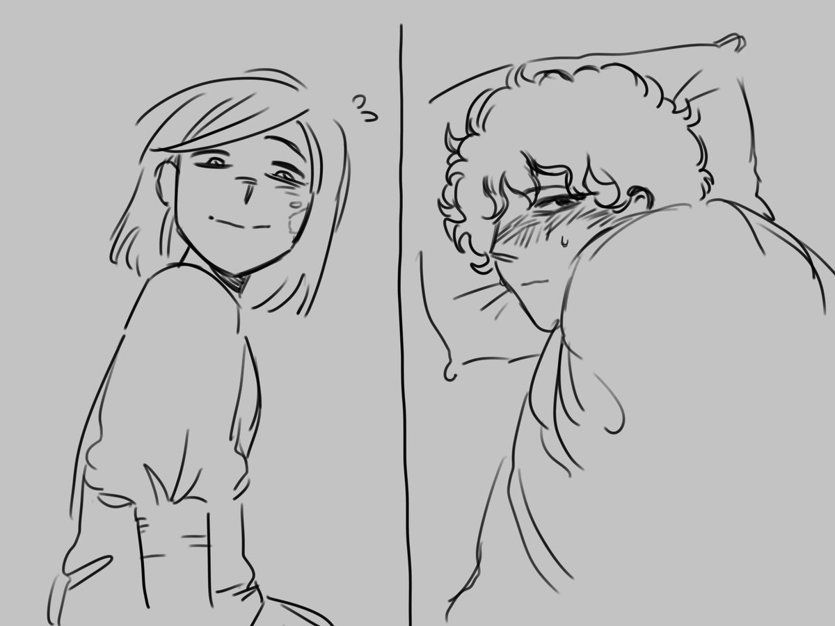 Cocostrue1fan's tweet photo. I had an idea for an Arkco sickfic so I just doodled it #MyWitchHatAtelierArt #arkco 

(read right to left)

I also just realized I forgot to draw coco’s scar UGHHH https://t.co/589rOMB8Dd
