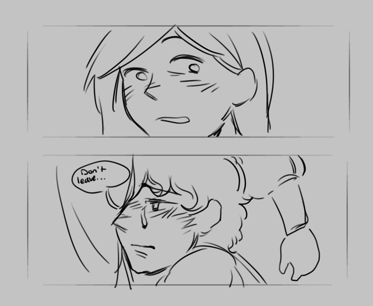 Cocostrue1fan's tweet photo. I had an idea for an Arkco sickfic so I just doodled it #MyWitchHatAtelierArt #arkco 

(read right to left)

I also just realized I forgot to draw coco’s scar UGHHH https://t.co/589rOMB8Dd