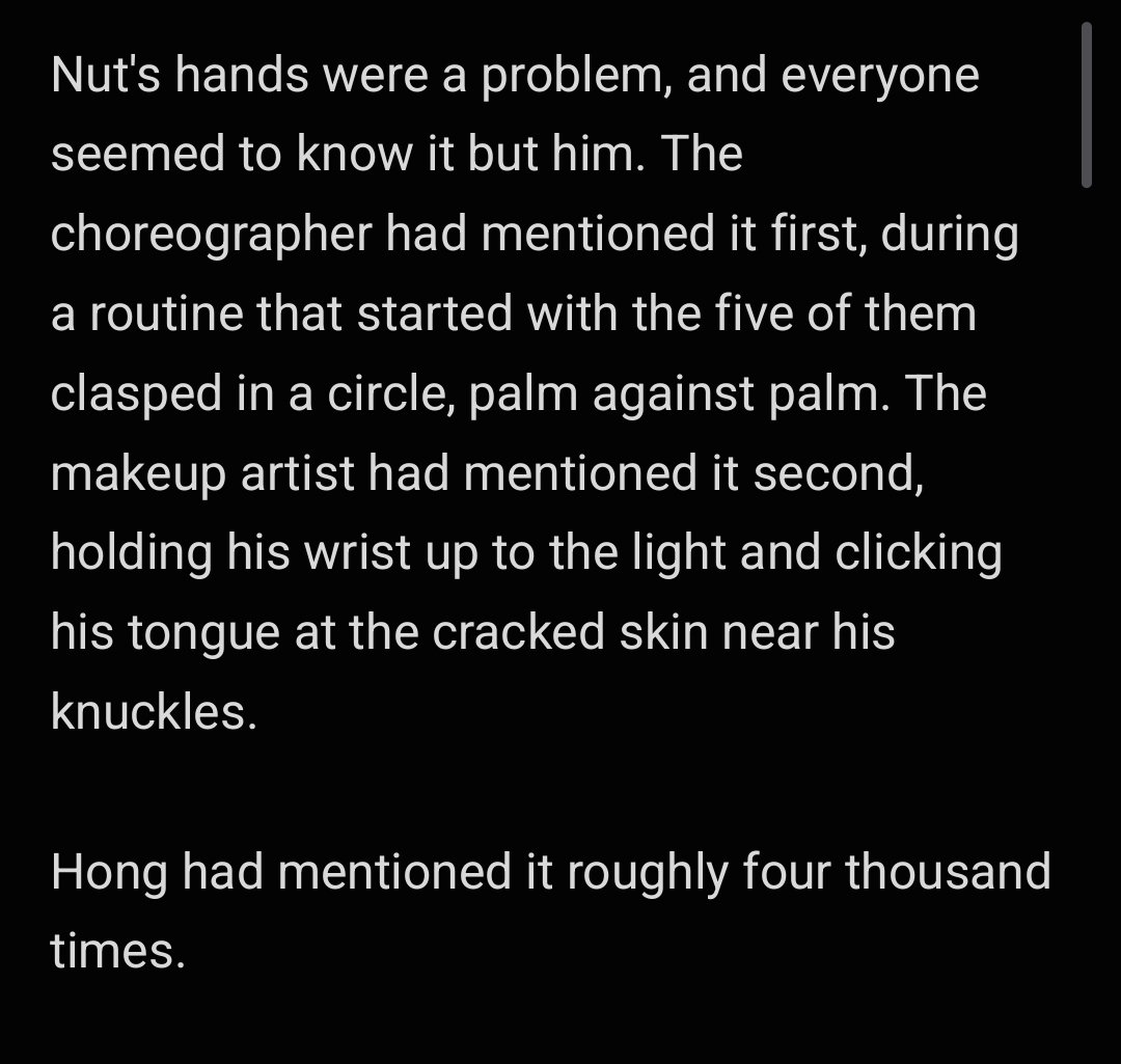 Polikuro's tweet photo. NutHong AU - Your hands in mine [1/3]

Woke up two hours too early and couldn't get Nut's hands out of my mind. https://t.co/C5IL7rp74m