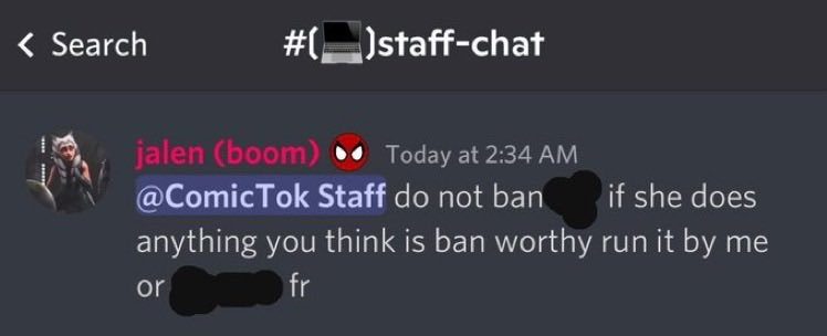 PogChampBuu's tweet photo. The time Jalen didn’t want to kick this girl from his discord because he wanted to smash, even tho she was sending death threats to everyone on the discord.

the quality of your character 🤢🤮 https://t.co/kXRBhDJBNZ