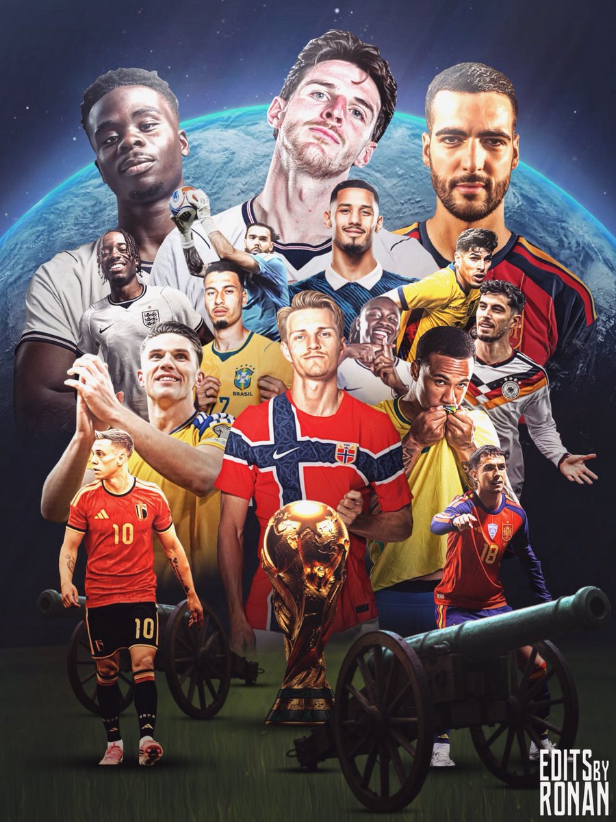 EditsByRonan's tweet photo. Gunners at the World Cup
@Arsenal https://t.co/3d6c6CXtDo