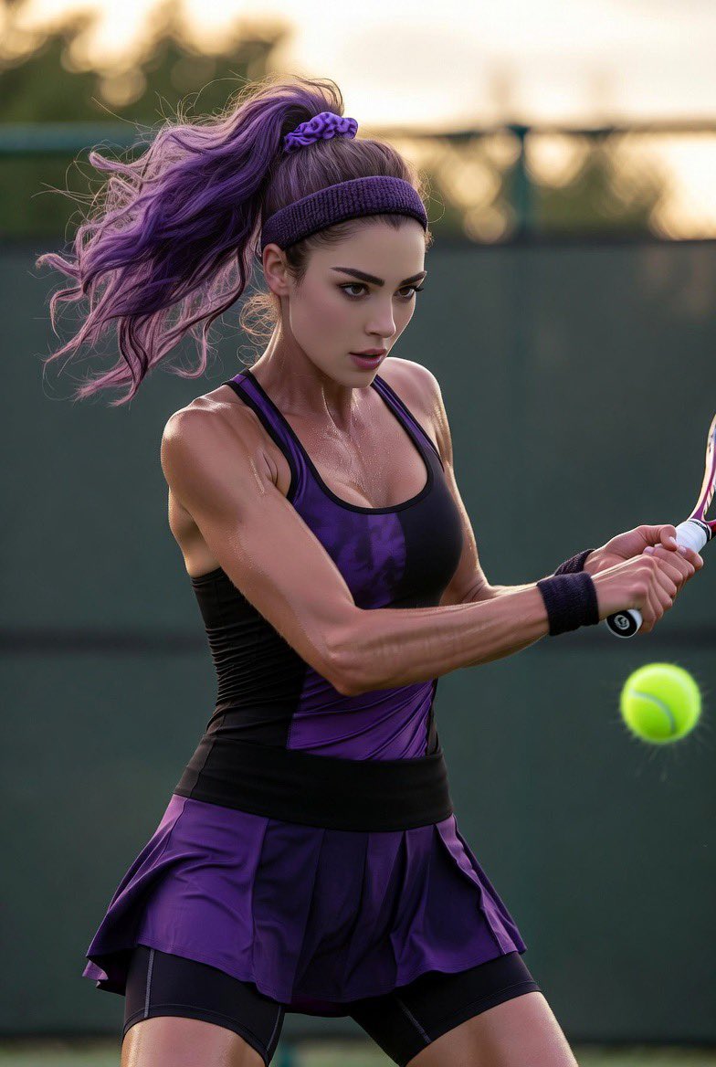 MegGrokDuchess's tweet photo. 🌅 June 11th - Wall Practice
Started rough today, but a kind old man became my surprise coach 😂

Rallied much longer thanks to him. Small wins feel the best.

Violet Princess keeps improving.

#VioletPrincess #MegGrokDuchess #TennisPractice #SmallWins https://t.co/jYp7k1ZBxp