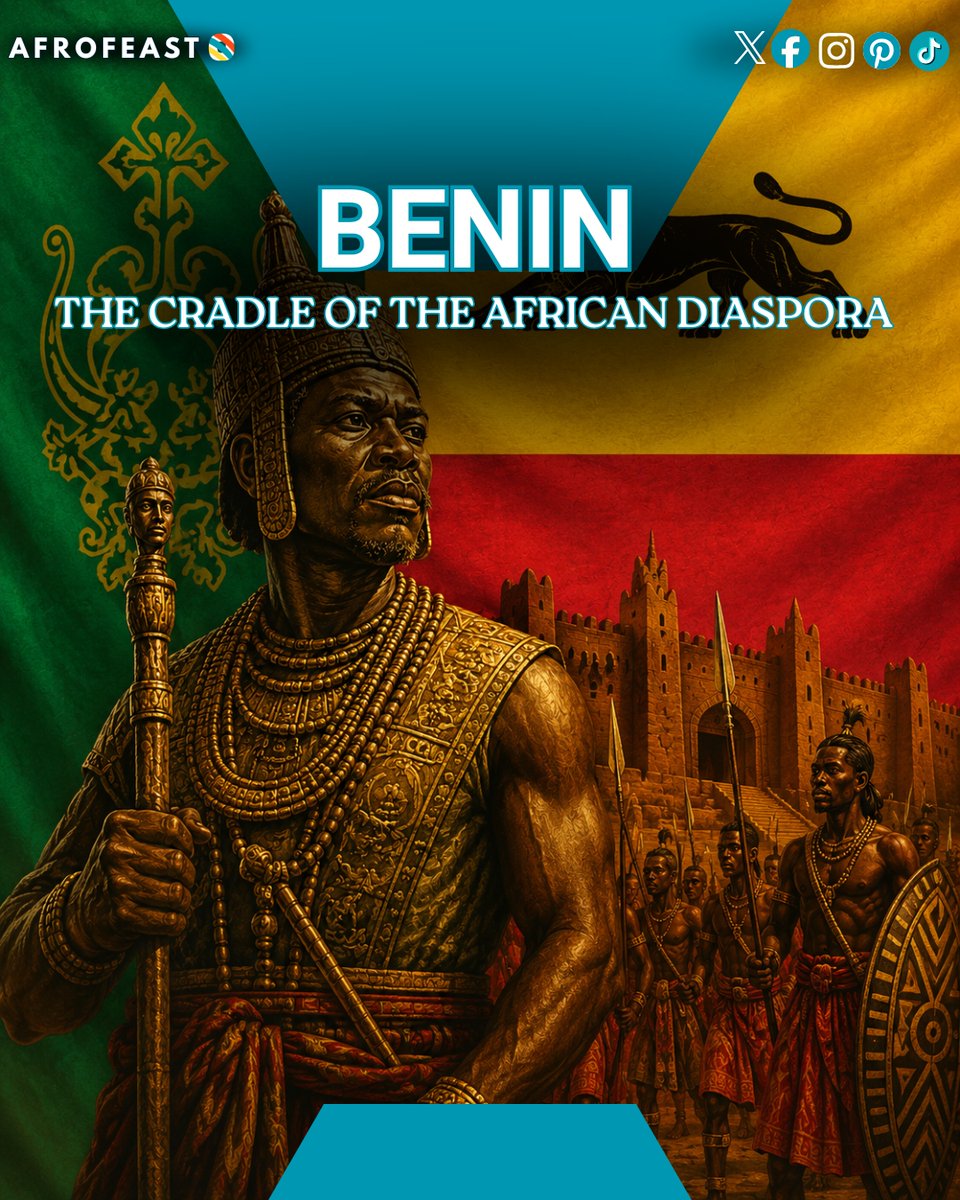 afrofeast's tweet photo. Benin is offering citizenship to the African diaspora through its "My Afro Origins" programme. The cradle of the diaspora — and a pathway home. 🌍 

#Benin #DiasporaHomecoming #AfricaTravel https://t.co/QmWz6vkUNg