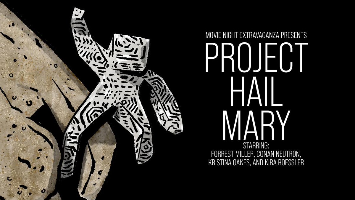 MovieNightExtra's tweet photo. Tonight!!! (6/11) 8e/7c/6m/5p 

We are going to be joined by Kira Roessler, former Black Flag Bassist turned Oscar Winning Sound Editor, who worked on Project Hail Mary!! @cosmepolitics @conanneutron @AlwaysFlacko #projecthailmary #ryangosling 

https://t.co/2TIZZqLgem https://t.co/usg6XZBo2k