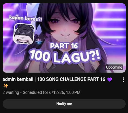 njejessie's tweet photo. 100 song challenge balik besok!!! (sabtu ada kerjaan 🥲) https://t.co/jgMoD1cHEW