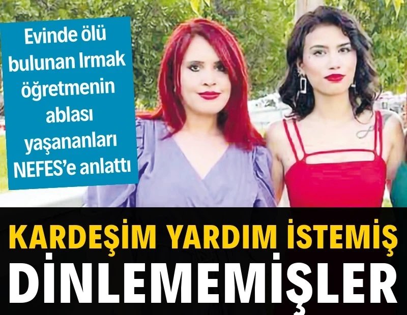 nefesgazete's tweet photo. Ayşe Irmak Koparan’ın ablası: Kardeşim yardım istemiş, dinlememişler… 

Irmak öğretmenin yaşadığı baskıları anlatan ablası “Yol parası günde 3 bin lirayı buluyordu. Suçlu gibi gösterilmek onu çok yıprattı” dedi. https://t.co/ZhdcN0RVpv https://t.co/N0CvDnwbUU