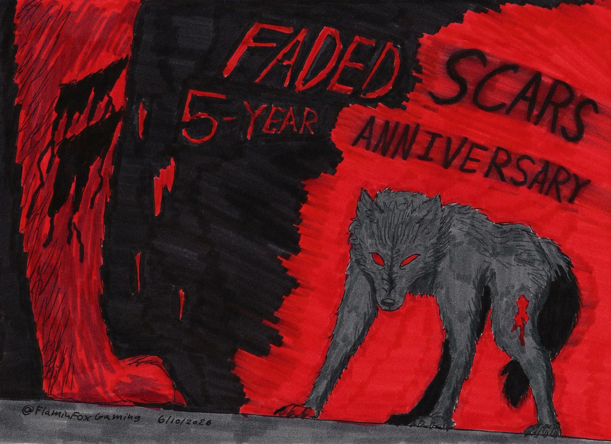 FlaminFoxGaming's tweet photo. Faded Scars
5 Year Anniversary

Read @FadedScarsComic or on Webtoons! https://t.co/pyq9QONZcd