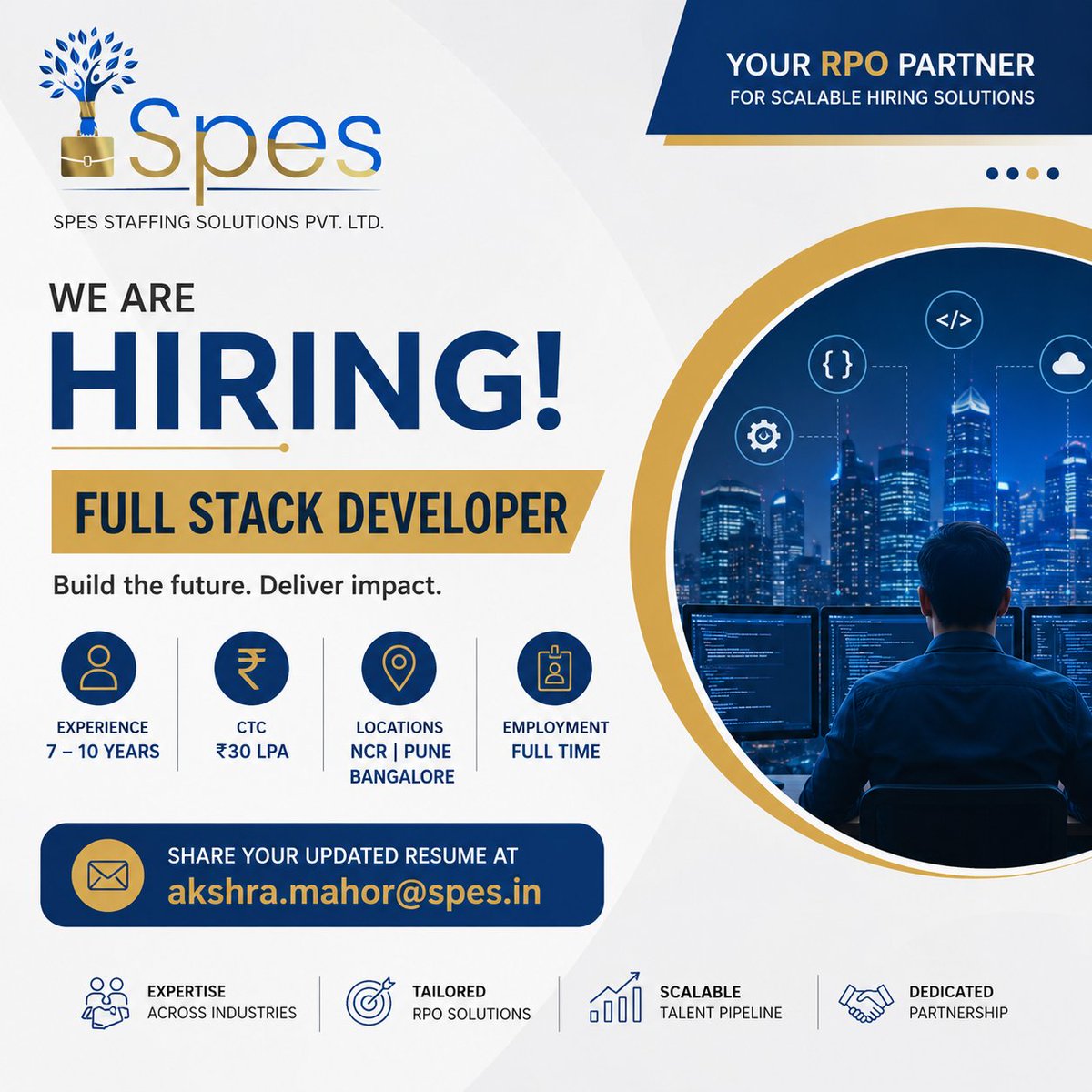 Spes_Jobs's tweet photo. Sourcing talent for Full Stack Developer.
📧 Share your updated CV at: akshra.mahor@spes.in

#hiring #fullstackdeveloper #JavaScript #Reactjs #hiringfullstackdeveloper #hiringJavaScript #hiringReactjs #fullstackdeveloperjobs #JavaScriptjobs #Reactjsjobs #DataEngineering https://t.co/NWMNfTDNpV