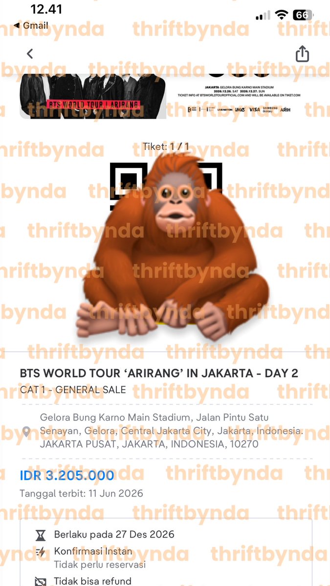 AKUN KITA CUMAN INI YA GUYS | thriftbynda tweet media
