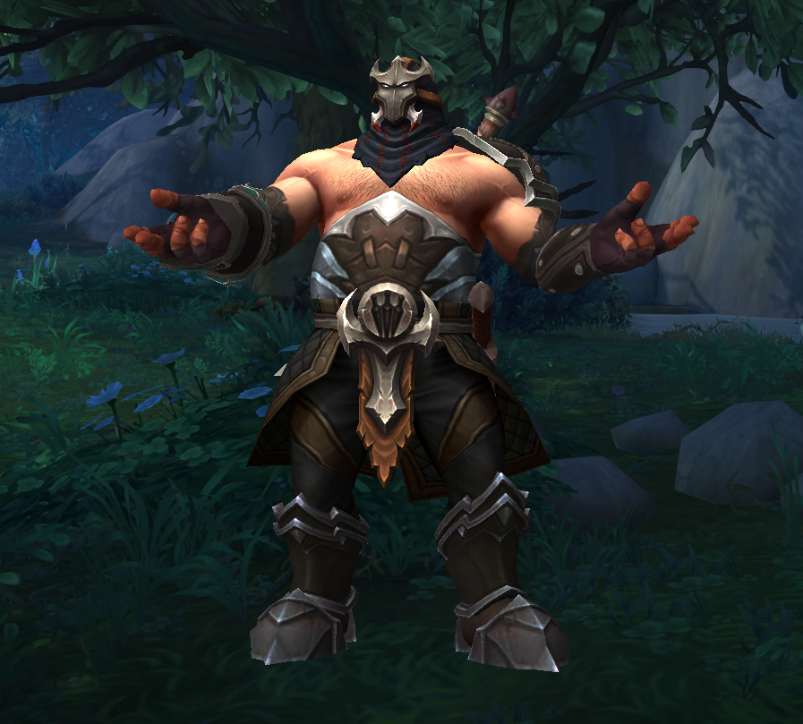Omen_Bear's tweet photo. Keep your head on your shoulders - lest it rolls on the ground...
#transmog #warcraft #rogue https://t.co/Ez6yljJOy2