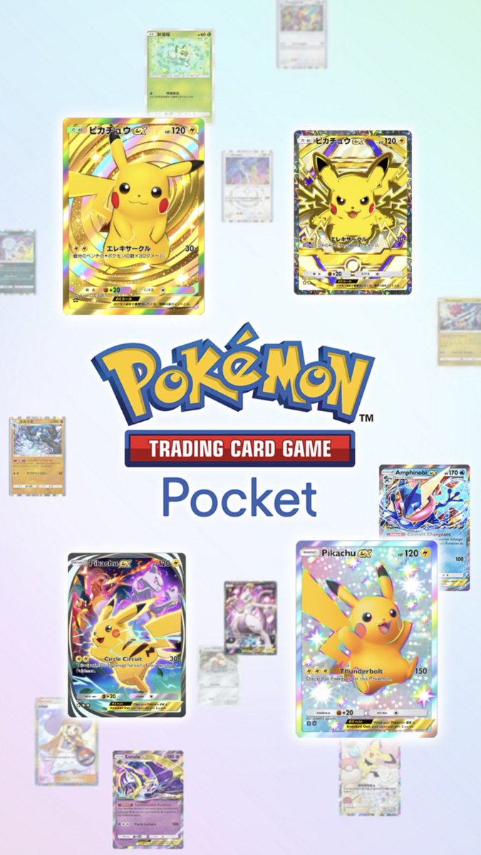 Exstee369's tweet photo. @PokemonTCGP Tough decision, so it would be cool if it could rotate amongst my favorite combinations for sure! https://t.co/bzwDfyXaOd