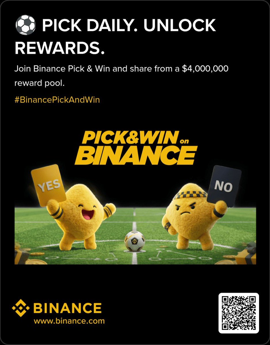 TPonpankad's tweet photo. #BinancePickAndWin https://t.co/dw2vH63jxX