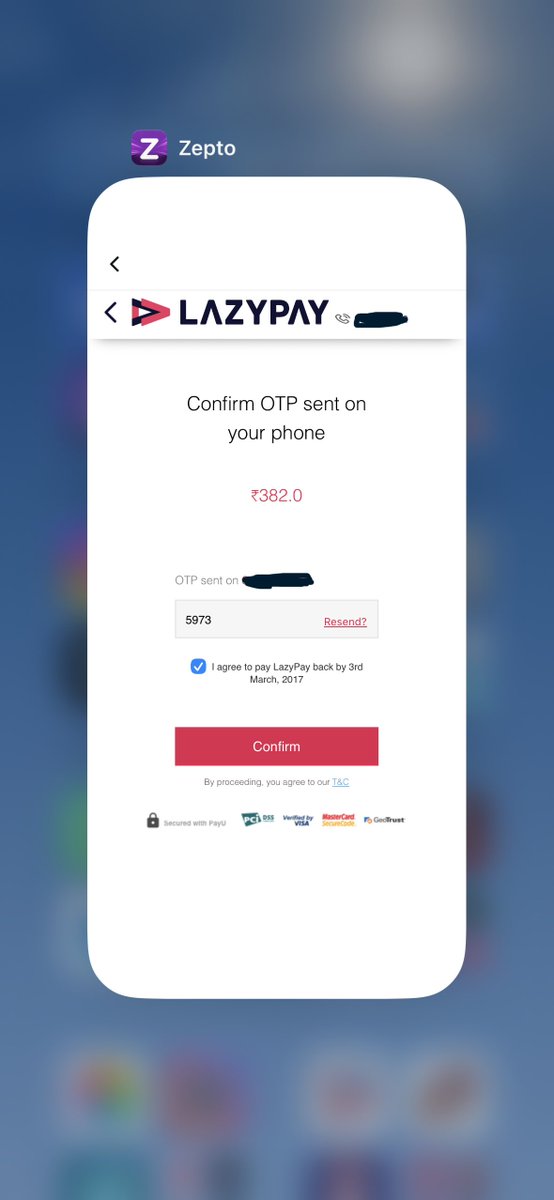 iamvikasmoond's tweet photo. @Lazy_Pay ab kya mai time travel karu and @ZeptoNow ye otp remove do pls https://t.co/9AjAPYSfs7