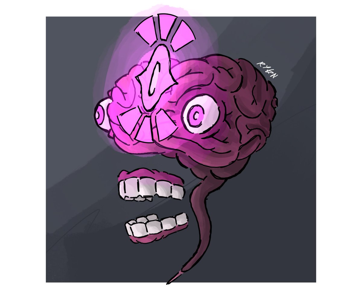 RY4N0w0's tweet photo. Day 11 - Psychic 
#art #drawing #artwork #Kaijune2026 #artist #digitalart #digitalartist #oc https://t.co/f2XYgfXAvJ