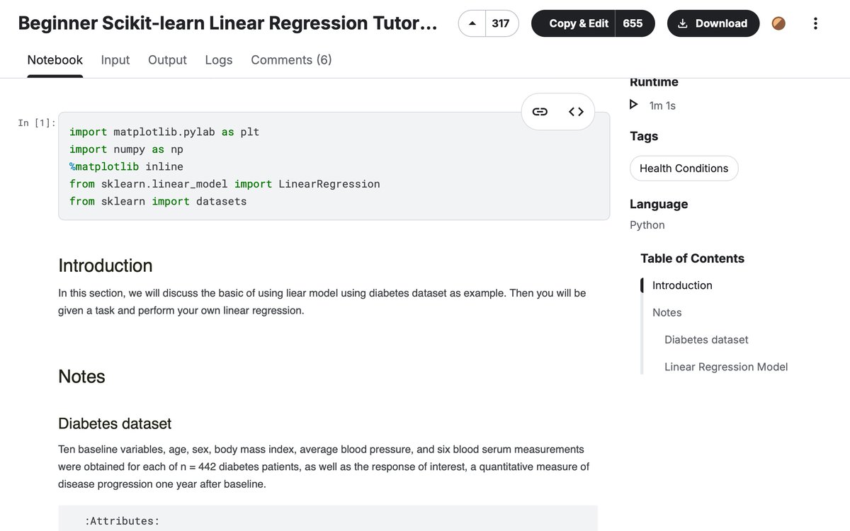 Codebrakerr's tweet photo. Day 4 of Week 2 
Learned Multiple Linear Regression with Scikit-learn and explored how multiple features improve predictions.
Key takeaway: Better features lead to better models.
#SummerAnalytics2026 #BuildInPublic
@cnaiitg https://t.co/ZbMCoMDBvE