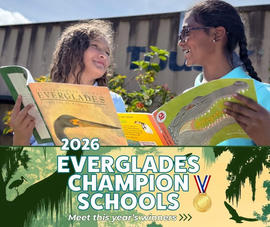 Frazier_internp's tweet photo. Kudos to Coral Park Elementary on being recognized as an Everglades Champion School – Silver Level! 
This accomplishment reflects the school’s dedication to incorporating Everglades literacy into student learning and fostering a deeper understanding of environmental stewardship. https://t.co/LfAqnB3pNH