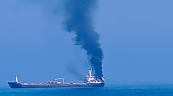 CNBCTV18Live's tweet photo. COMING UP @ 5 PM | 3 Indian Seafarers Killed After U.S. Hits 3 Ships in 72 Hours

Delhi lodges a 'strong protest' with Washington.

What does this mean for India-U.S. ties? Is the West Asia war entering a dangerous new phase?

@ArchanaaSolanki discuss this with Forward Seamen's Union's @FsuiManoj and Geo-Strategic Affairs Expert Commodore (Retd) @CmdrSingh