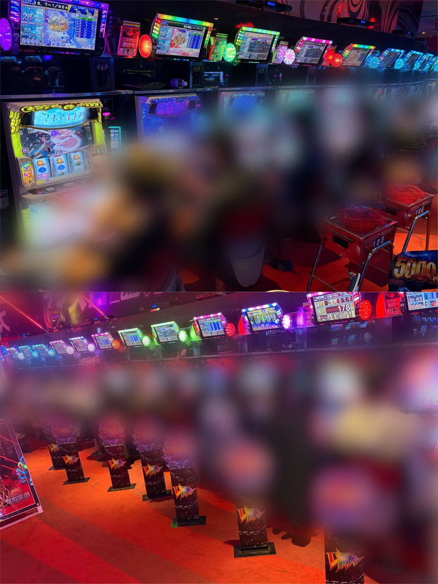 ryu__mirage's tweet photo. 【123+N東雲】店様✨ ⚠️店内ガチヤバ⚠️
実戦終了‼️状況も挙動も含め粘りましたが振るわず負けｯ!!
とりあえず店内がやべぇwwwwww

店内ｯ!!
⭕️マギレコ(5台設置)
↳朝から全台人変わらずぶん回し🙋‍♂️
グラフも超キレイで最高📈
そろそろやりそ〜と思ってた機種がドンピシャに😂
⭕️東京喰種
↳とにかく出玉がやばい。CZの付き方はもちろん、5000枚overが多数🔥
⭕️Lカバネリ
↳出玉こそそこまでですが、刻みに刻んで人もそこまで変わっておらず高稼働をキープ。

最高ですわ！！また来月11日もこの流れでリベンジ‼️
天草覇道ホール応援団
🏷️PR