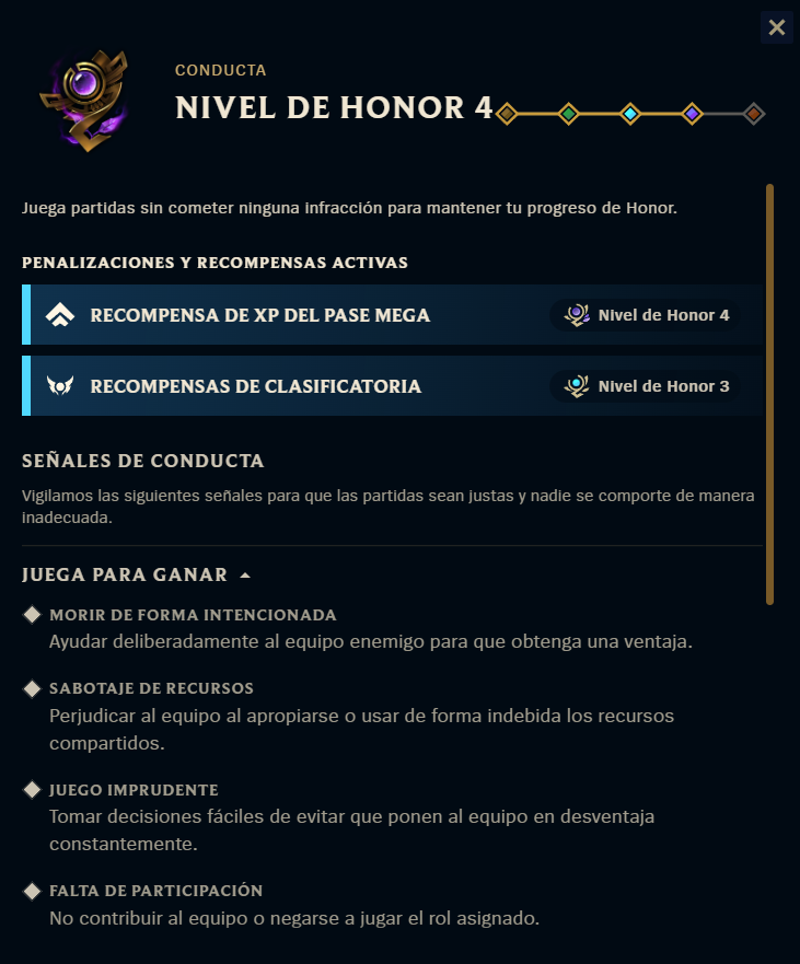 GBSett_Main's tweet photo. Absolutamente NADIE tiene idea de como funciona esto.
Uno simplemente sube o baja de honor aleatoriamente cada 2 o 3 meses y dice "Ah... OK"
Por no mencionar que no sirve de absolutamente nada.
El peor sistema de los multiversos. https://t.co/jX1Q33EgEM