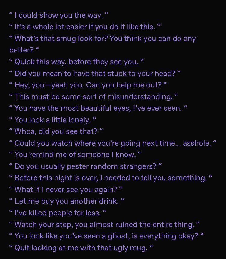 ExorcistLeader's tweet photo. ((♡ for a one lined starter. Mutuals only. I will not interact with anyone who I don’t follow back)) https://t.co/DMy1ThjXAJ