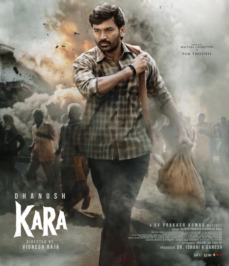 Jackim3cq's tweet photo. #24YearsOfDhanushism #Dhanush #DhanushKraja #Kollywood #TamilCinema #Dhanushism #IndianCinema 
#Raayan #DhanushFans

*Dhanush's kara huge response in ott🙌* https://t.co/87c12qcUcT