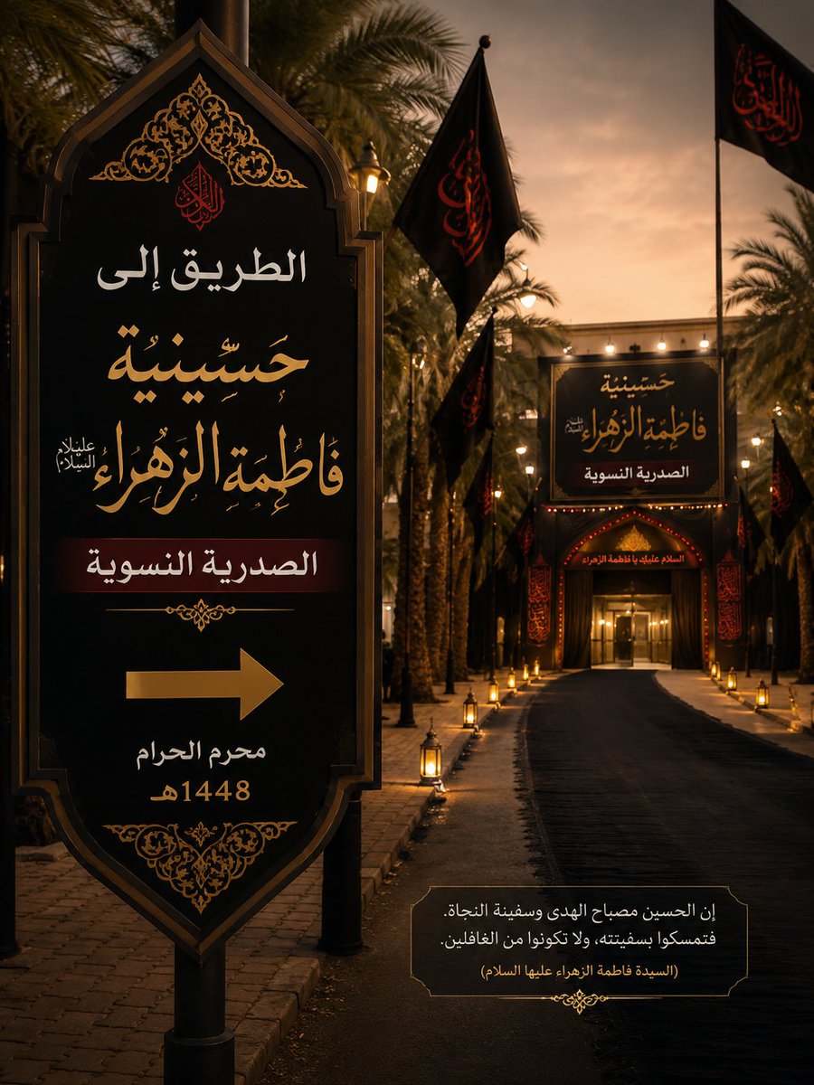 Mayar_313's tweet photo. أعظمها من نعمة أن يوفق الإنسان لخدمة الإمام الحسين (عليه السلام)، فهي شرف لا يضاهيه شرف، ومدرسة للعطاء والإخلاص والتضحية
اللهم لا تحرمنا خدمة الحسين في الدنيا، وثبّتنا على نهجه، وارزقنا شفاعته يوم لا ينفع مال ولا بنون، واجعلنا من خدامه وأنصاره والمتمسكين بولايته إلى آخر العمر🙏🏻💚 https://t.co/e2GurPzJqa