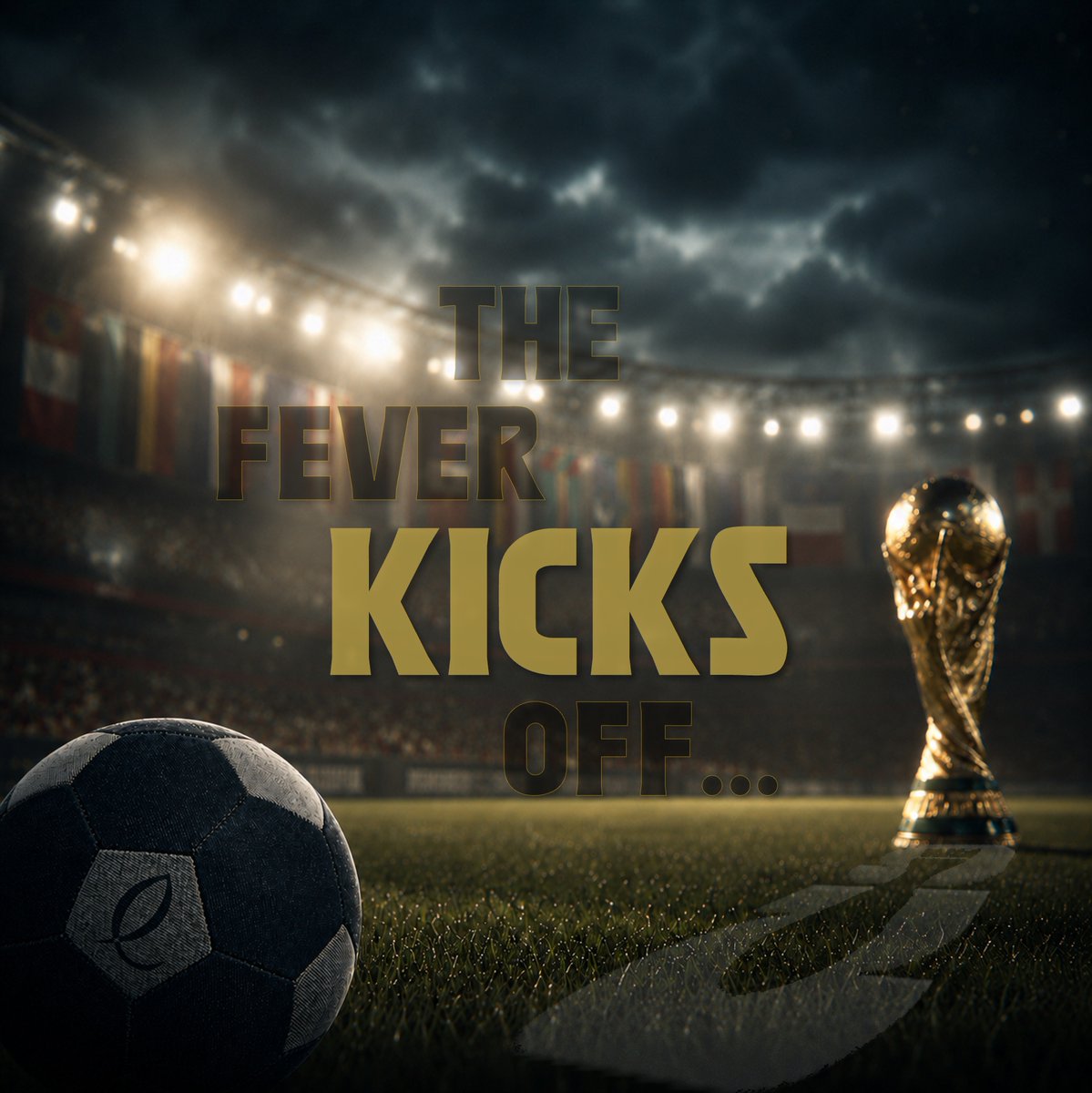 envoytextiles's tweet photo. The stage is set.
The lights are on.
And the world is ready for football’s biggest fever.

#worldcup https://t.co/uNS9rKRXWI