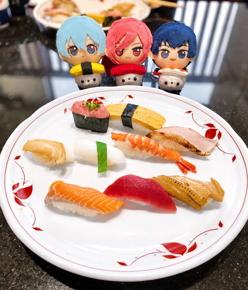 mo9nosan's tweet photo. みんなでお寿司🦭🍣

#ブルロ手芸部
#ブルロぬい https://t.co/Rd5vNvJexH