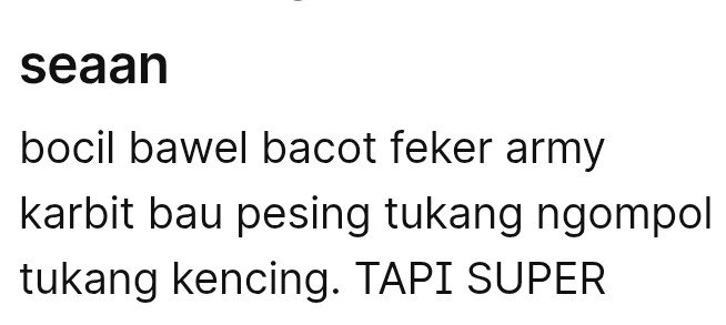 CheriesSean's tweet photo. ApA BOLEH HATE SPEECH DI PADLET :____) https://t.co/gijjvUjuTP