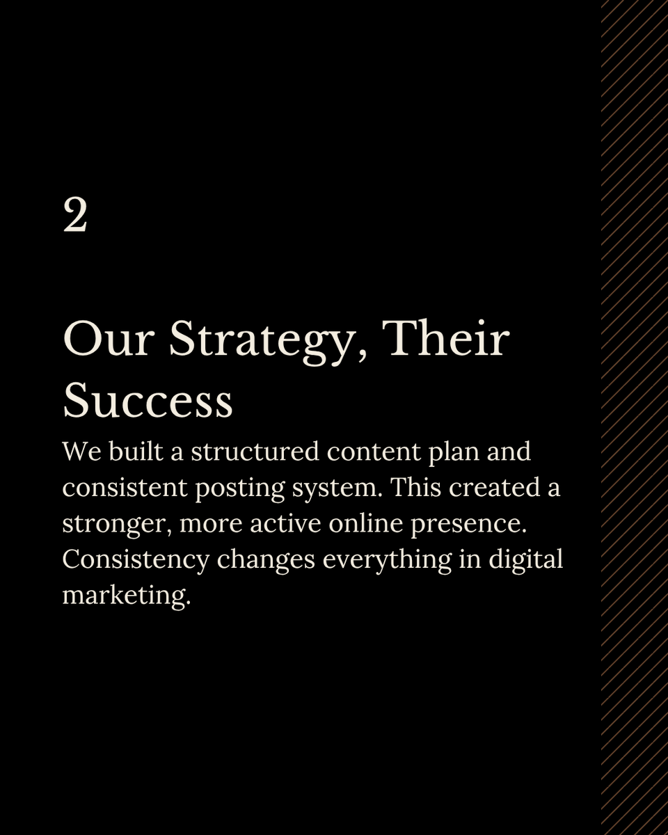 allthingsPR_'s tweet photo. A client came to AllThingsPR struggling with inconsistent posting and low engagement.

We introduced a structured content strategy and consistent posting system.

The result was a stronger, more active online presence that better reflected their brand. https://t.co/xGyBncMB3L