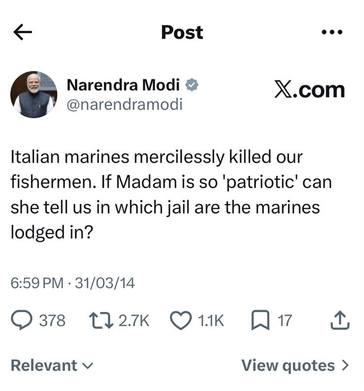 NitisUnfiltered's tweet photo. @narendramodi @POTUS @realDonaldTrump Kya be bhadwe, Abhi bhi bill se nahi niklega? Tere pass time hai thank you note likhne ka lekin jo tere frand ke attack mein mar rahe hai uske liye tere pass time nahi nikla? Bhadwa Aadmi, khuch to bol🤡🤡🤡🤡 https://t.co/uzkTi6SGG1