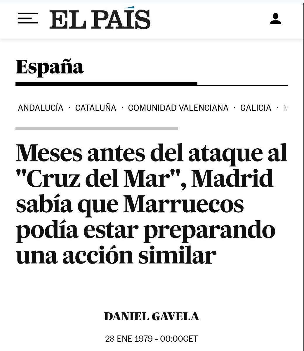 LOQUEDIGAELFMI's tweet photo. El régimen marroquí asesinó a pescadores españoles en aguas saharauis en la década de 1970 y atribuyó los ataques al Frente Polisario, mientras que los gobiernos españoles lo taparon. Un secreto a voces es que los autores de los ataques fueron marroquíes disfrazados de saharauis https://t.co/1gARhdau7M