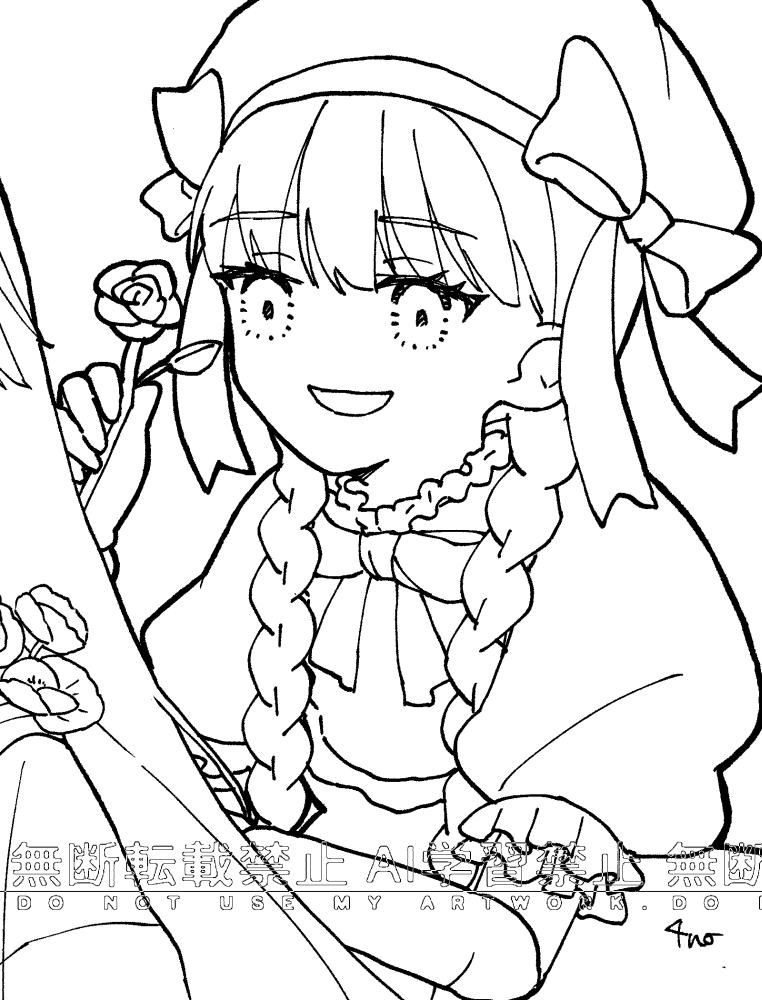 4kanmart's tweet photo. かわいいナーサリーちゃんが描けたけど吹き出しで消えちゃうので供養 https://t.co/bTyKNuMOC1