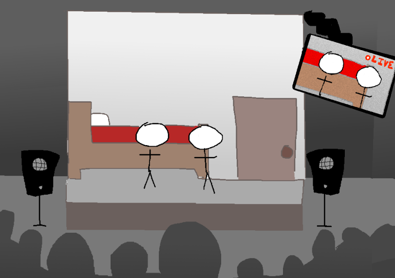 frinwalker's tweet photo. crack any fictional character but your irl friends and coworkers have to watch you on this stage

if you're into voyeurism or exhibitionism your parents are also in the crowd https://t.co/g2eBnIMzIr