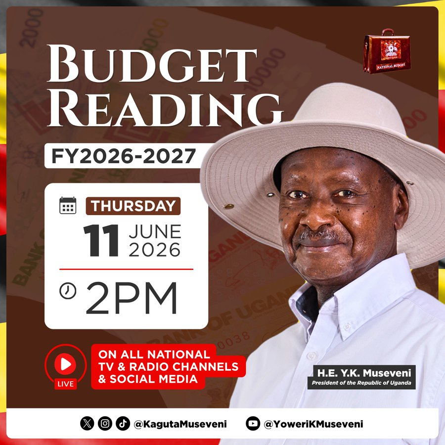EdgarWilx's tweet photo. @KagutaMuseveni A commendable call for citizen engagement. Following the budget presentation helps Ugandans stay informed about government programs, investments, and opportunities that will shape our future. 
#WhyUgDecidedM7 
#KnowYourBudget26 https://t.co/yQBk6Jva2N