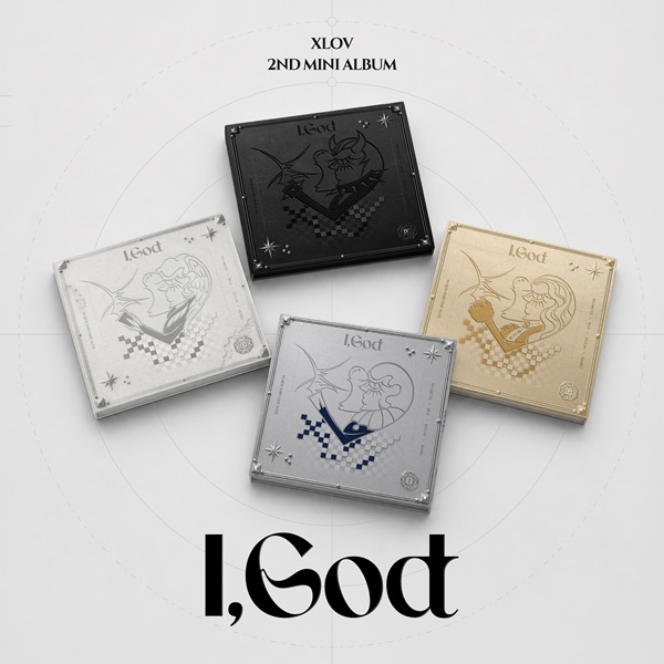 XLOV】 韓国セカンドミニアルバム『I,God』 I VER. / G VER. / O VER
