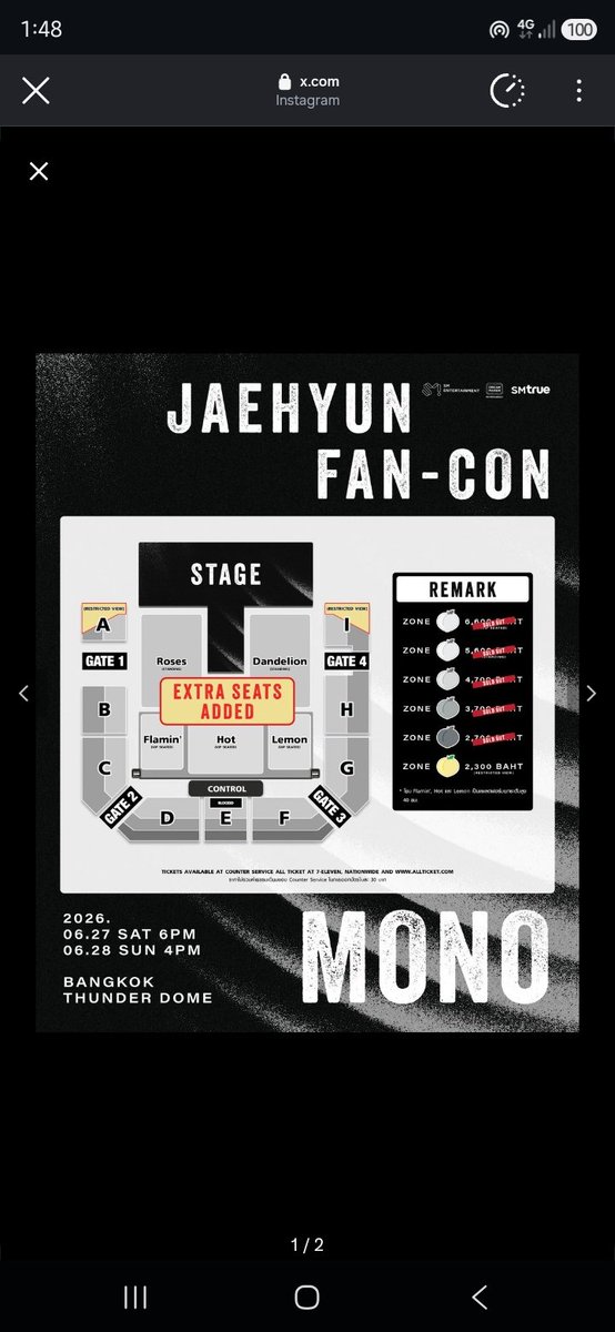 batconamnear999's tweet photo. 🎟รับกดบัตร (รอบมุมมองจำกัด)
งาน #JAEHYUN_MONO จ้าาา🤗
✅️กดเคาน์เตอร์
✅️รับแค่ 2 คิวนะคะ

💰ค่ากดใบละ 500 บาท 

🎟มัดจำเพื่อจองคิว กดไม่ได้เงินเต็มจำนวนค่ะ
🤗ดูรีวิวในเทรดปักหมุดหน้าร้านได้จ้า🥰
#JAEHYUN_MONO_BANGKOK https://t.co/bCHvzg2dq5