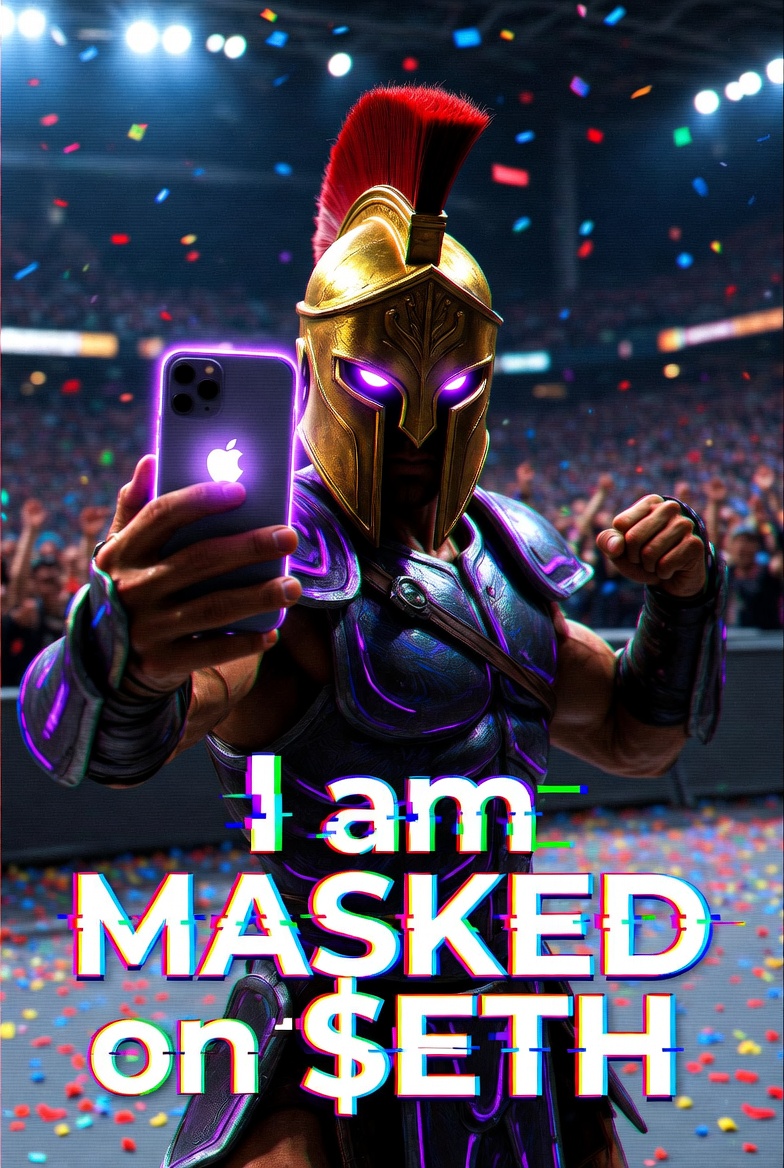 JulienThs's tweet photo. I am MASKED on ethereum:native 🎭
Real devs
Real grind
Real roadmap 🚀
No shortcuts
Just pure hard work and vision
We’re not going anywhere
We are here to stay
#NFT https://t.co/nX12rMSve9