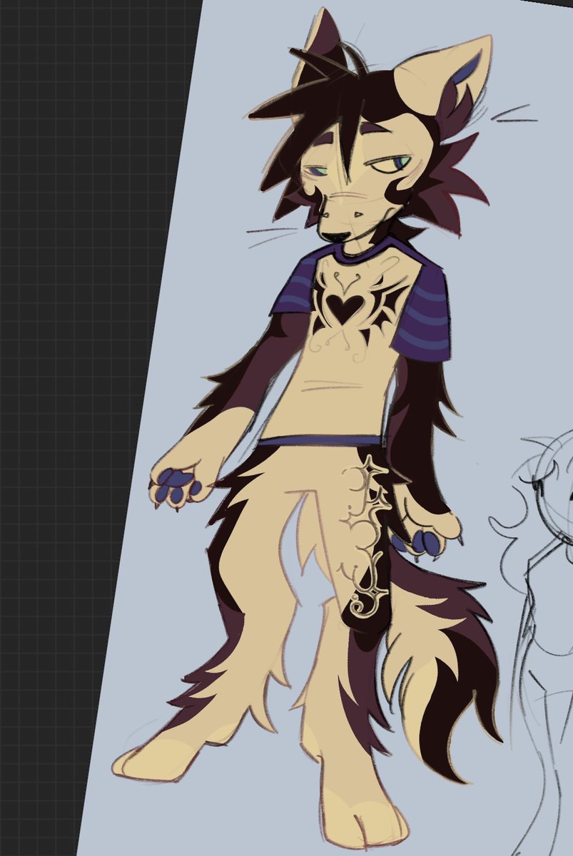 sixiss__'s tweet photo. husky #furryㅤㅤㅤ #sketch https://t.co/xg3WcqZkRk