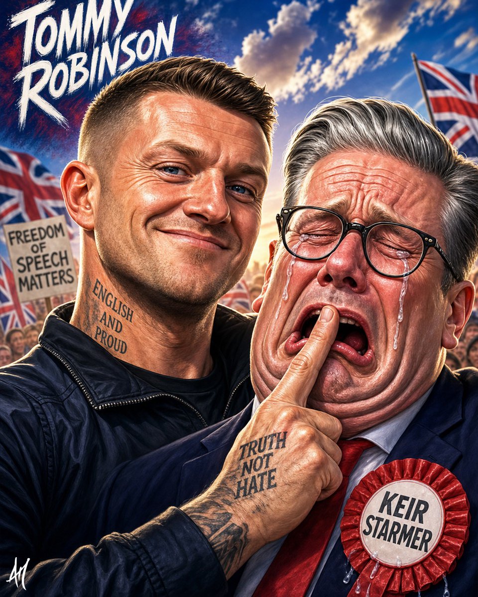 alec_maree's tweet photo. UTK 2026
#unitethekingdom #TommyRobinson #uk #KierStarmer #satire https://t.co/3qGk58yKyn