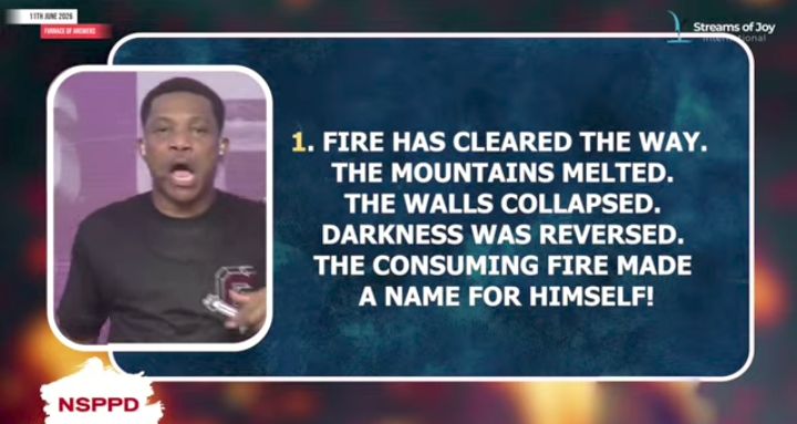 mecooljoe's tweet photo. NOTHING ESCAPED !
What God Cannot Do Does Not Exist !! #NSPPD  #7amFirePrayers https://t.co/BP4BRuUYJT