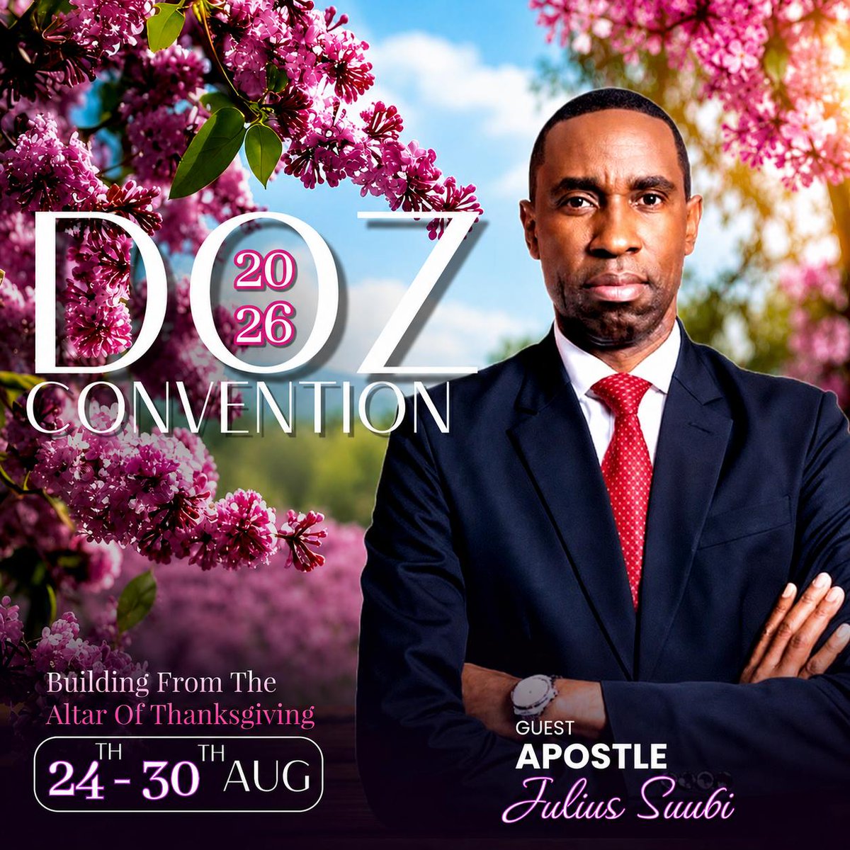 JccKenya's tweet photo. Meet Apostle Julius Suubi, affectionately known as the "Apostle of Prayer." A passionate revivalist and leader, he is committed to raising and equipping believers for impactful Kingdom service.
Join us in welcoming Apostle Julius Suubi to #DOZConvention2026
@DOZ_Ke https://t.co/4FtmlKwPey
