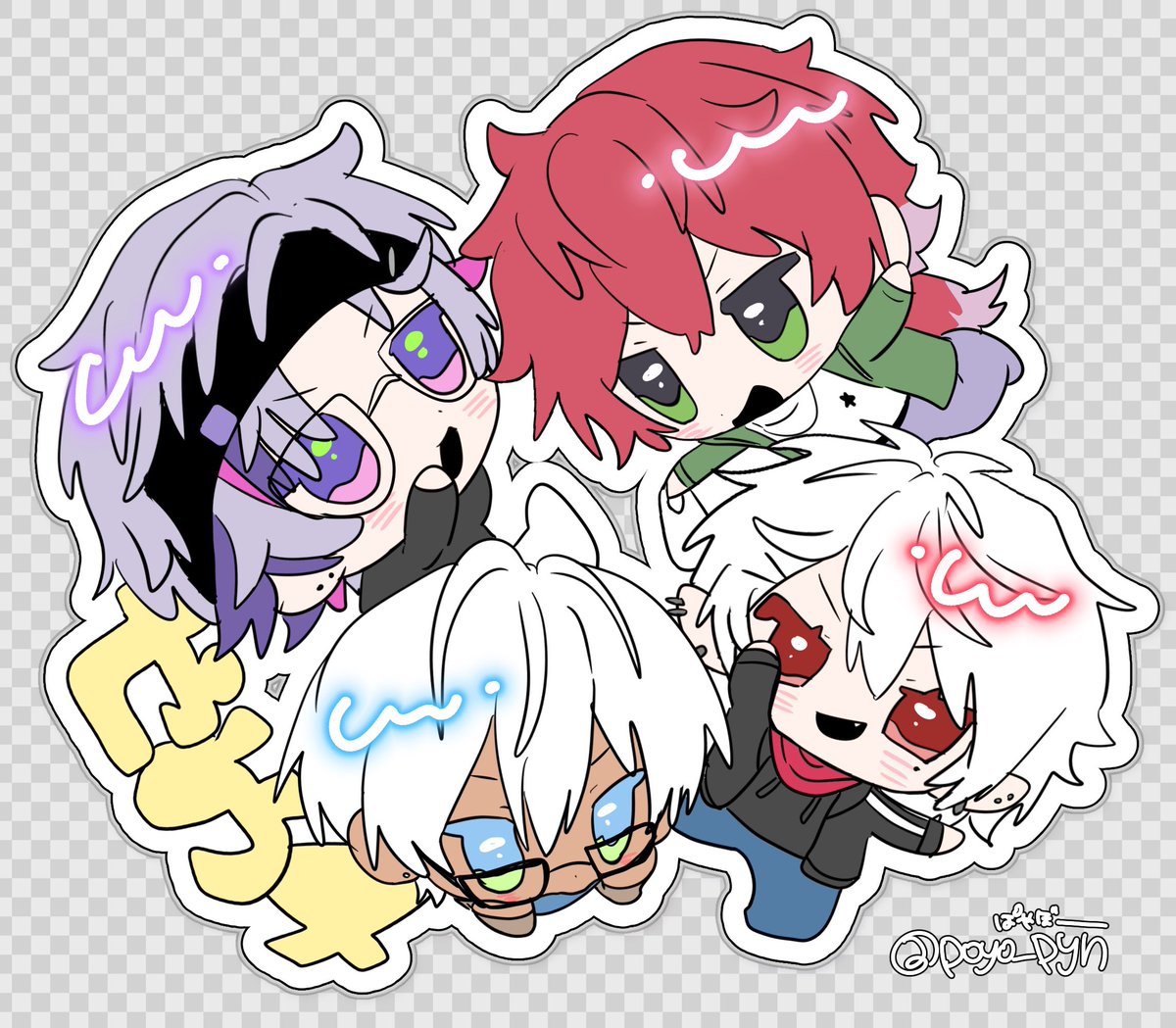 cww100dk's tweet photo. モチモチのミニキャラたち https://t.co/PfG5ZXpoMA