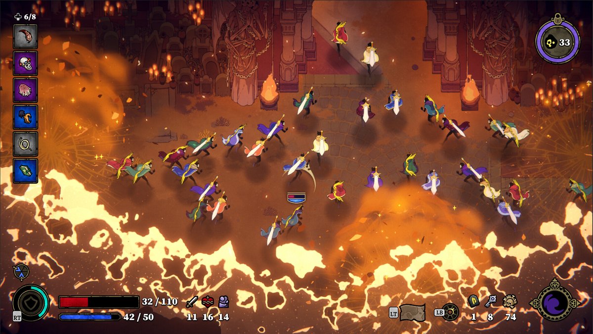 4GamerNews's tweet photo. 33人が協力して神の軍勢に挑むローグライクACT「33 Immortals」，配信開始。数十人で戦うカオスな戦場を切り抜よう
https://t.co/er2O6HxTba

ソロはもちろん，最大4人のパーティを組んで参加することも可能 https://t.co/qJea4QUzmP