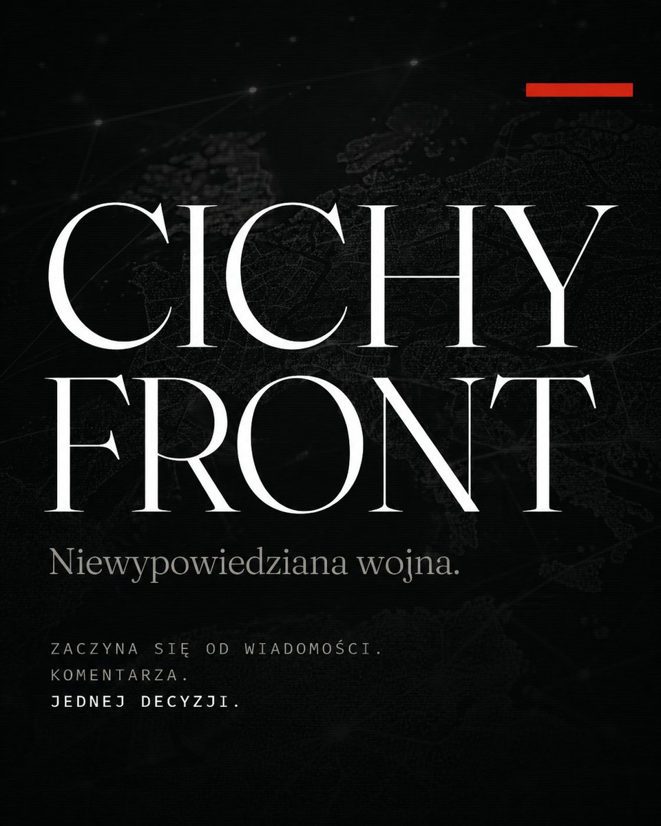 ABW_GOV_PL's tweet photo. Ruszyła kampania społeczna #CichyFront. Jest to projekt edukacyjny pokazujący mechanizmy działań hybrydowych oraz szerokie spektrum zagrożeń ze strony służb specjalnych państw wrogo nastawionych wobec Polski.
Jego celem jest podnoszenie świadomości społecznej, zapobieganie przestępczości oraz budowanie proaktywnych postaw, które wspierają skuteczne przeciwdziałanie aktywności rozpoznawczo-dywersyjnej wymierzonej w obiekty strategiczne i wrażliwe dla funkcjonowania państwa.
Długofalowo program ma także wzmacniać odporność społeczeństwa na manipulację, radykalizację postaw i bezprawną ingerencję. Więcej informacji⤵️
#ABW_GOV_PL #misjaBezpiecznePaństwo #CichyFront