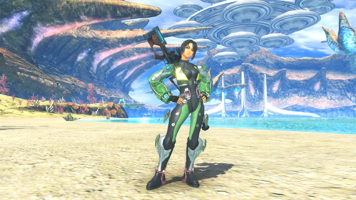 XenobladeJP's tweet photo. メリア、リキ、カルナの「ノポングランプリ」でもらえる新衣装はコチラです。#ゼノブレイド https://t.co/vqjHM1g6JK