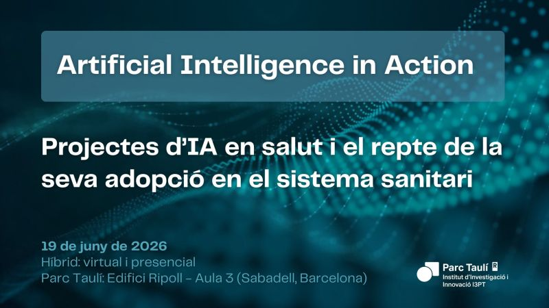 I3ptT's tweet photo. 🏥Com aconseguim que la IA passi de la recerca a la pràctica assistencial?

Vine a conèixer experiències i projectes d’IA de centres catalans que estan avançant cap a la seva integració en el sistema, generant valor per a professionals i pacients

19 juny
https://t.co/Sk2T888L5M https://t.co/8IK2Cy3IO0