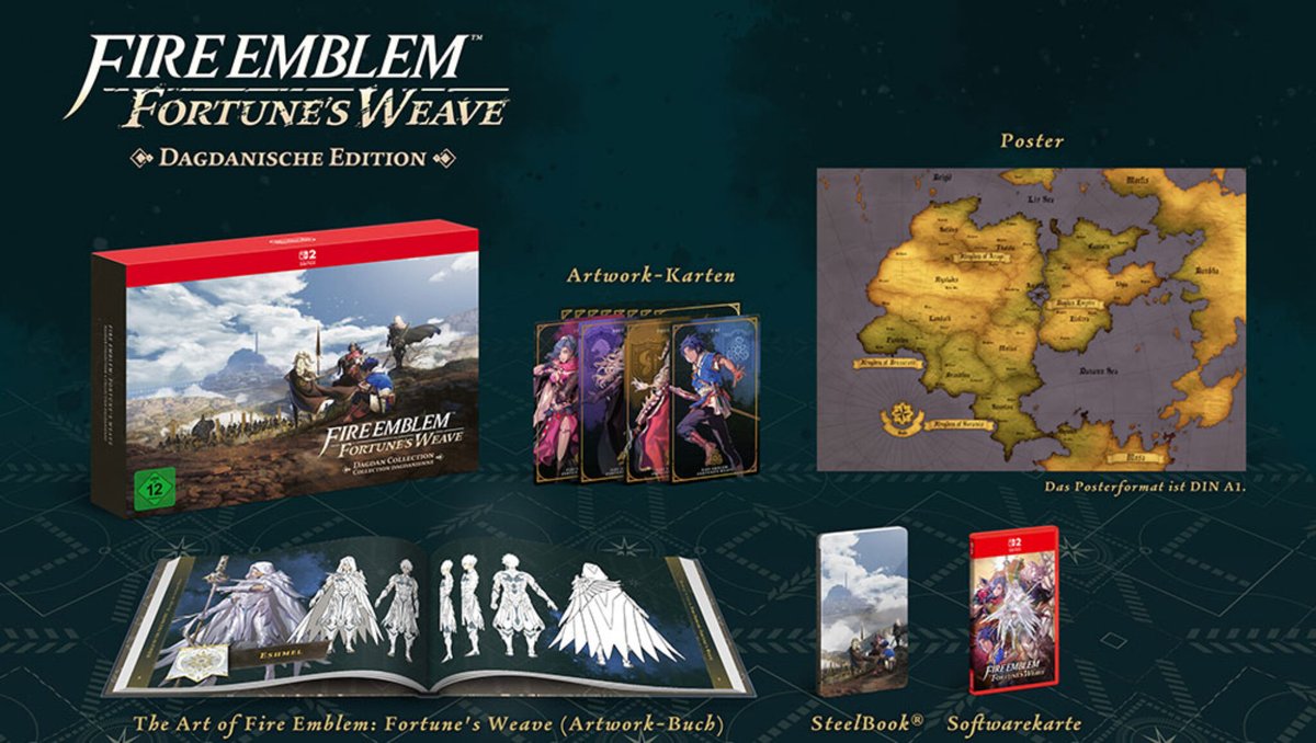 CollectorsJunk's tweet photo. "Fire Emblem: Fortune’s Weave" Collectors Edition &amp; Standard Variante ab September 2026 - Update3
https://t.co/uMG2tXoxeU https://t.co/7sE0CzEhzF